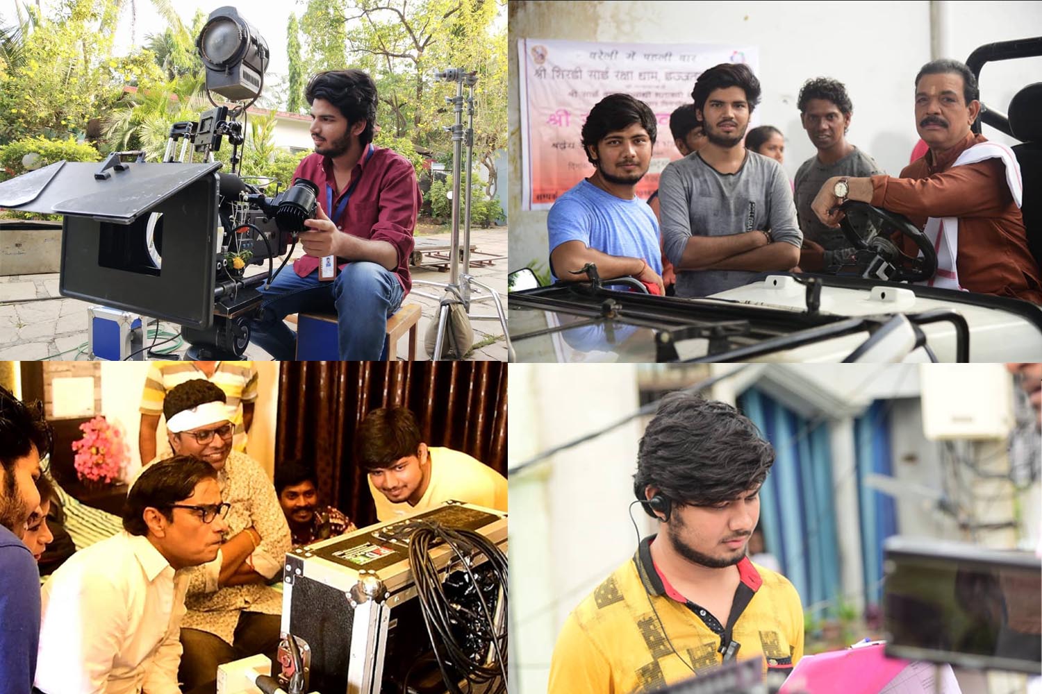 We moved to Mumbai — Alok began his journey as an Assistant Director, while I stepped in as a DOP Assistant
